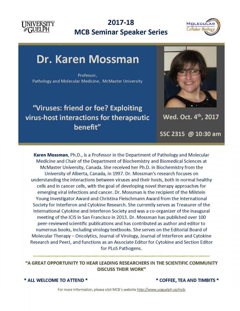 Dr. Karen Mossman