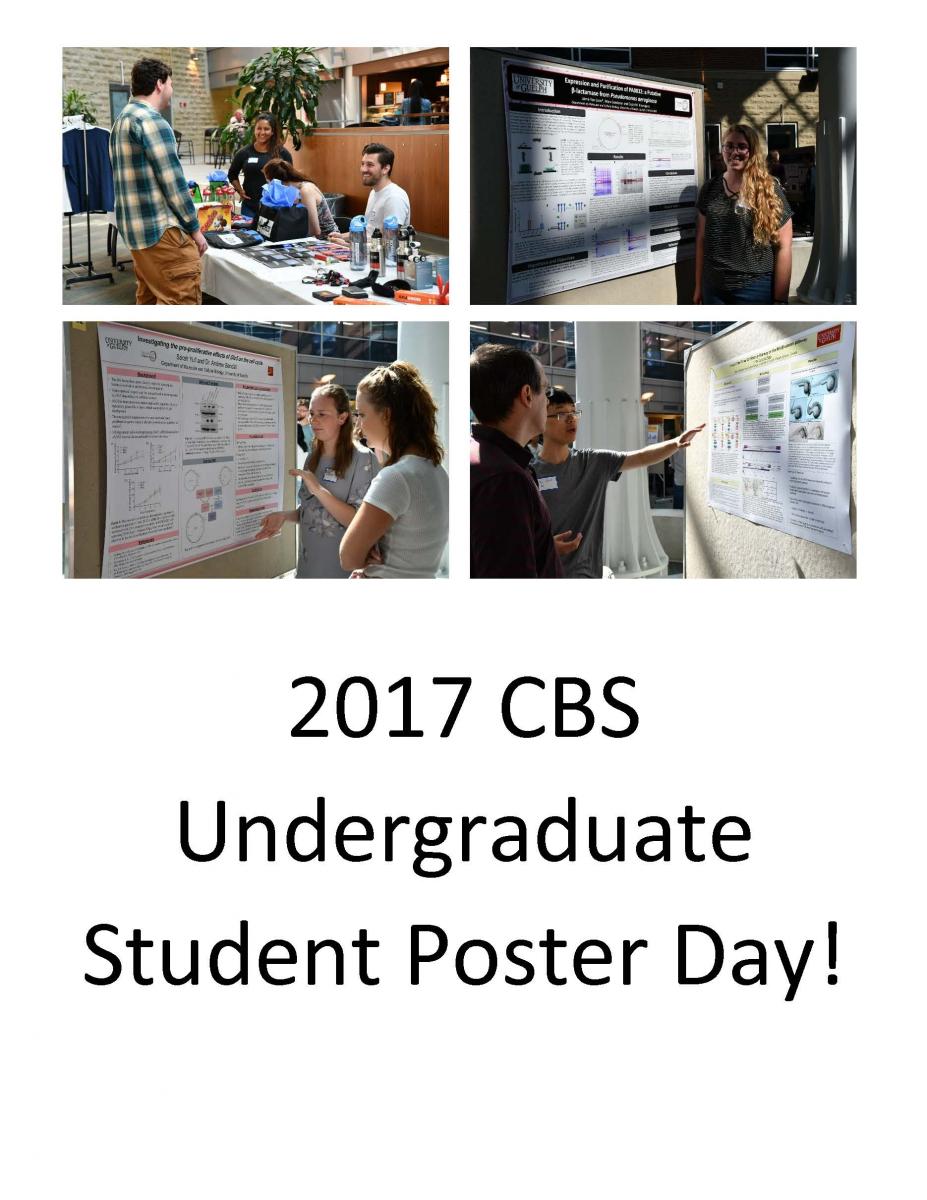 2017 CBS Undergraduate Poster Day
