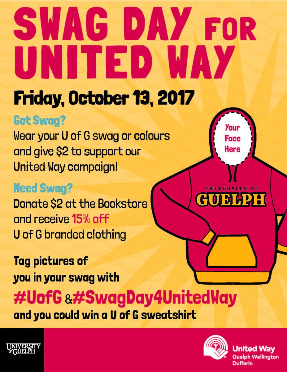 Swag Day for United Way!