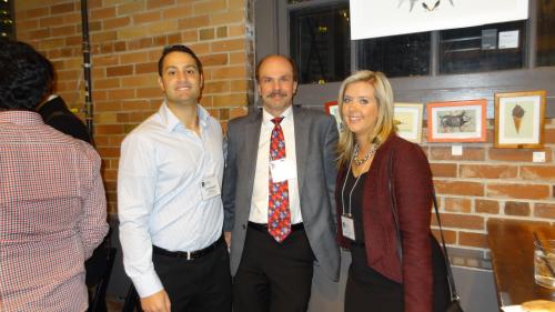 Dr. Paul Anglin & Students at REH event