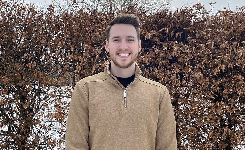 Head shot of Brock Levac.