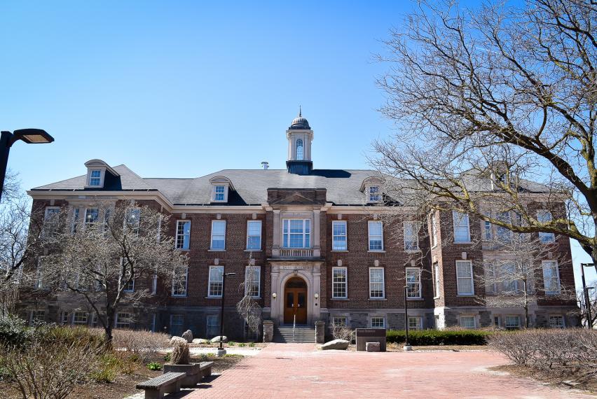 Landscape photo of the Food Science building.