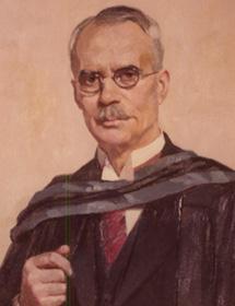 Painted headshot portrait of Joseph Benson Reynolds.