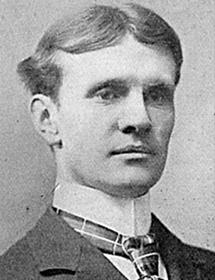 George Alfred Putnam black and white headshot.