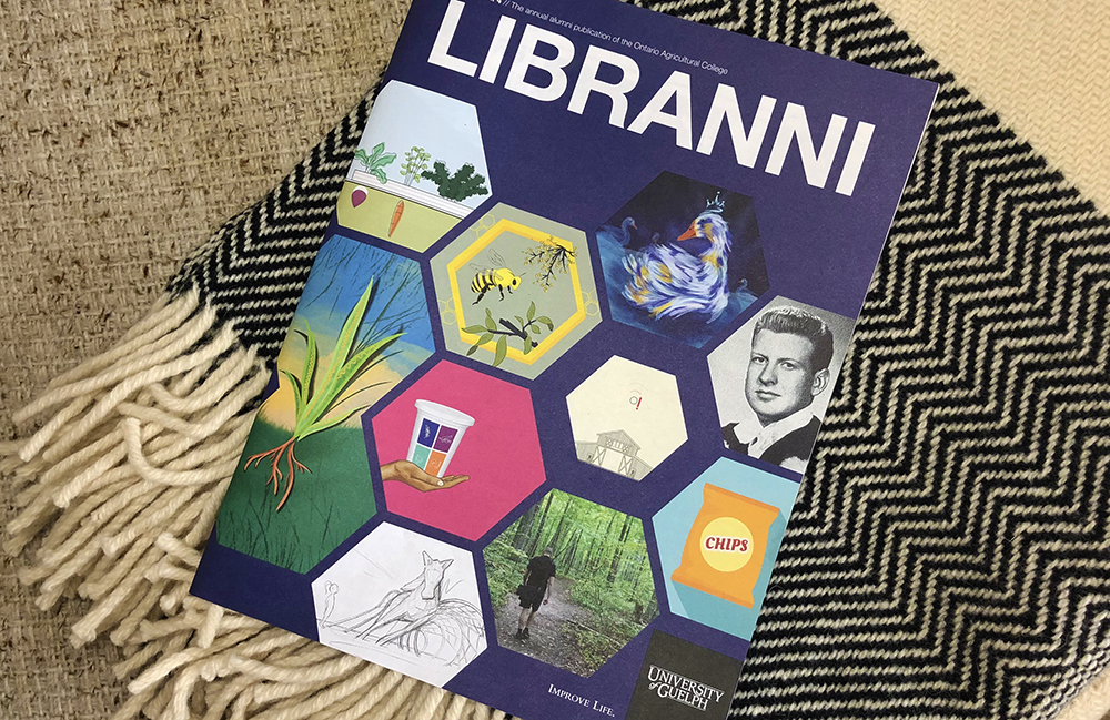 A copy of the 2022 Libranni on a blanket.