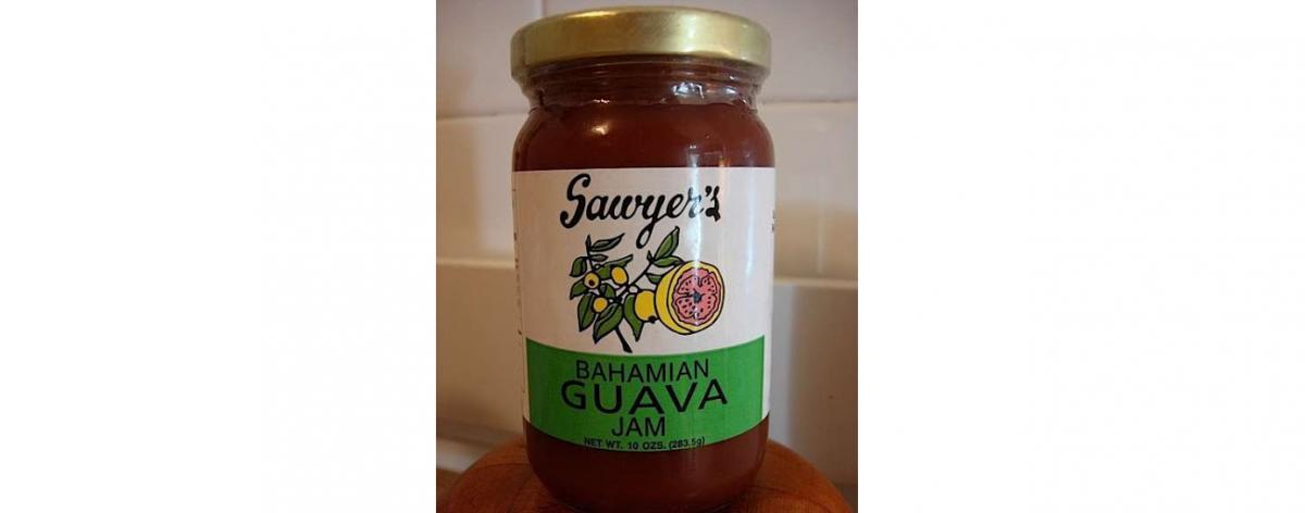 A jar of guava jam.