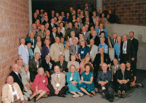 Class of '53 at reunion in 2003