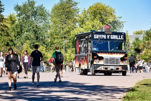 Gryph N' Grille food truck.