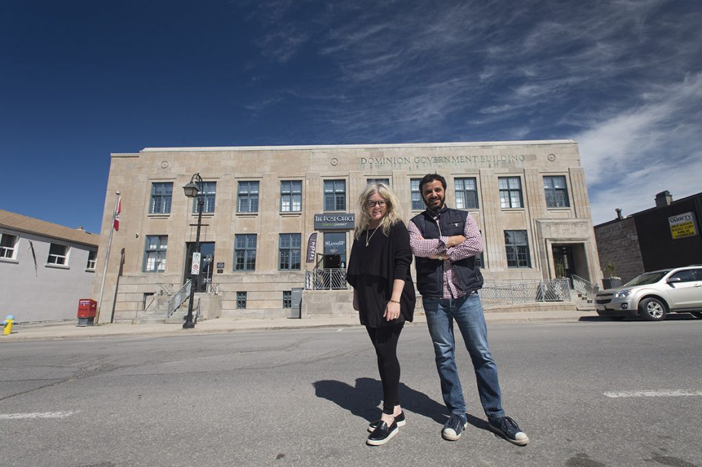 The Post Office in Thorold, Ontario.