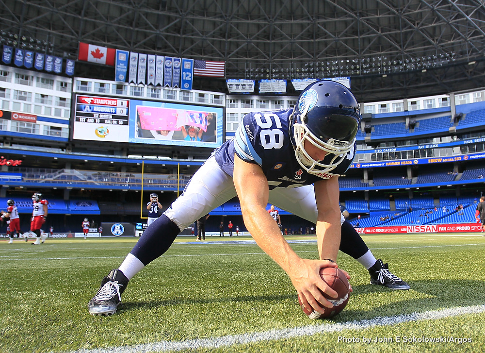 Jake Reinhart, Toronto Argonauts