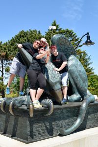The Great Gryphon Race at Alumni Weekend 2016, University of Guelph.