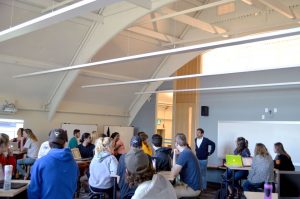 Macdonald Hall, Unviersity of Guelph College of Business and Economics.