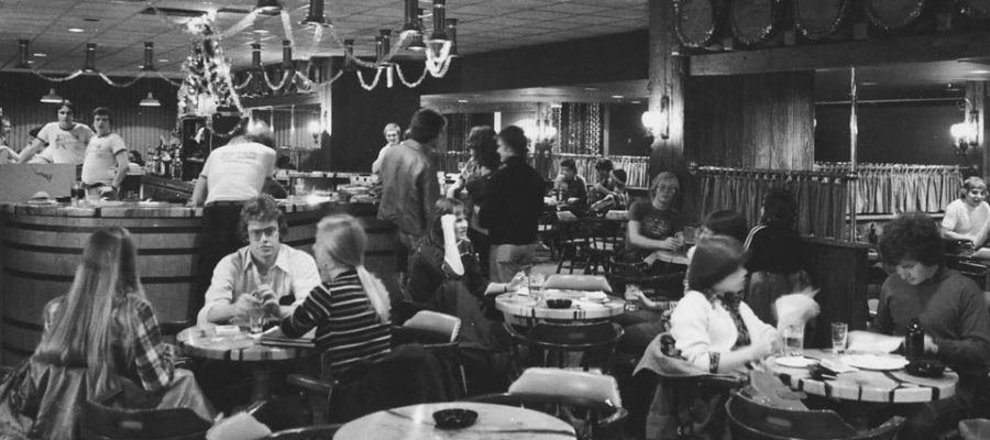 The Keg Campus Pub at the University of Guelph in 1980