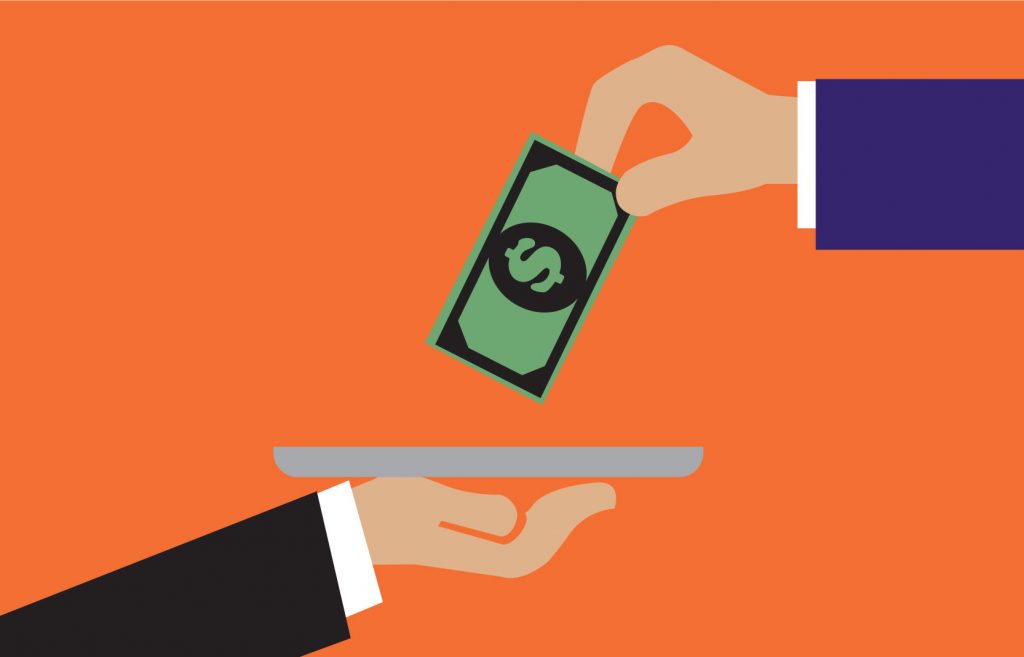 University of Guelph study shows tipping presents a challenge for restaurants.