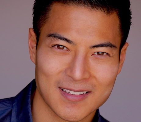 Handsome Asian actor