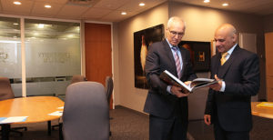 President Dr. Franco J. Vaccarino and Consul General Mr. Dinesh Bhatia