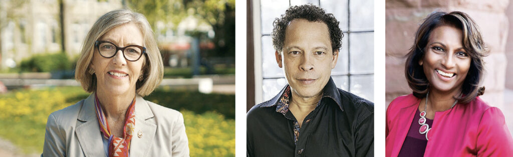 Charlotte Yates; Lawrence Hill; Indira Naidoo-Harris