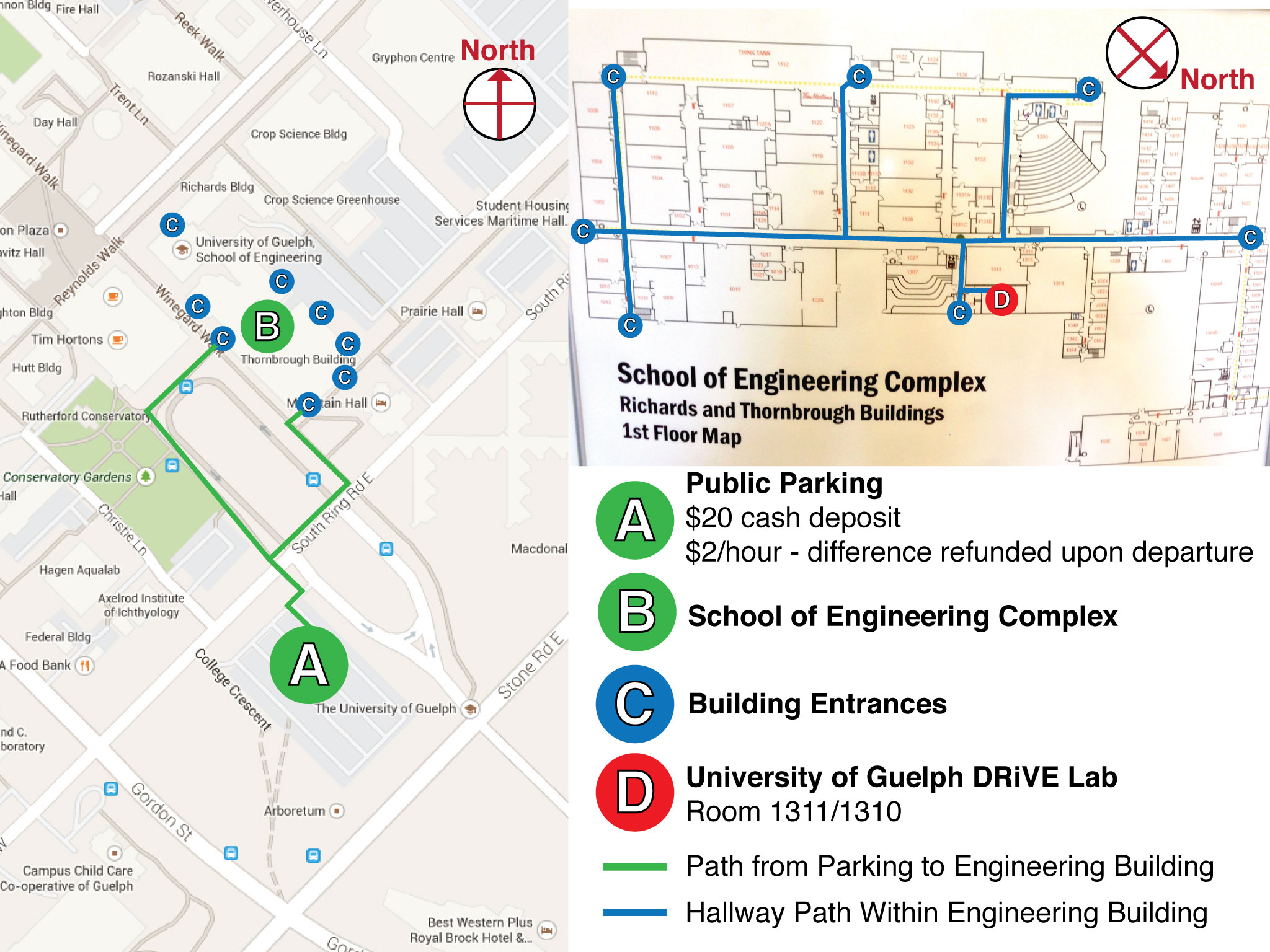 City Of Guelph Map Pdf Location: Thrn 1311 | Department Of Psychology