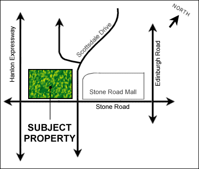 Stone Road West Property Map