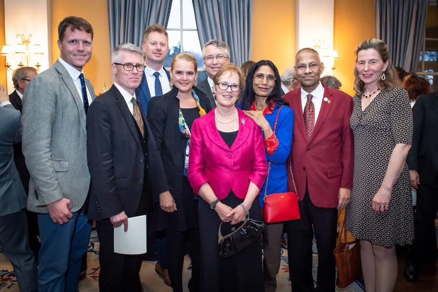 Group photo from NSERC Synergy Award ceremony