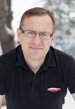A profile shot of Martin Ciuk