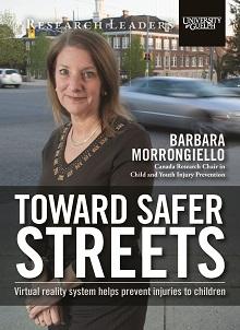 Towards safer streets:  Virtual reality system helps prevent injuries to children