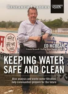 Keeping water safe and clean:  Risk analysis and waste-water filtration help communities prepare for the future