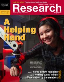 Cover of 'A helping hand' magazine