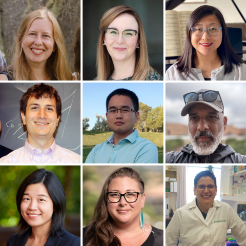 From top left to bottom right: Dr. Cathryn Spence; Dr. Georgina Cox; Dr. Leanne Chen; Dr. Mihai Nica; Dr. Sheng Yang; Dr. Faisal Moola; Dr. Jing Wan; Dr. Jesse Popp; and Dr. Giannina Descalzi.