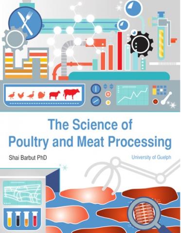 Cover of Shai Barbut book "The Science of Poultry and Meat Processing"