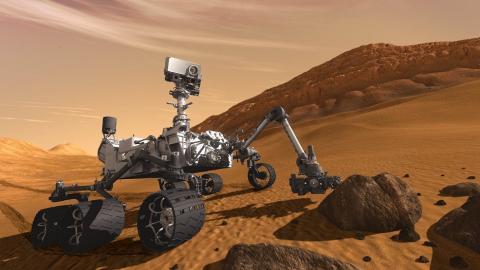Photo of the Mars Rover
