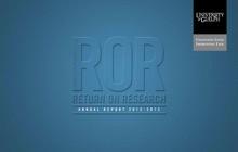 Cover of Return on Research annual report 2012-2013