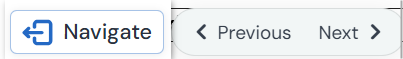 Screenshot of Navigate, Previous and Next buttons