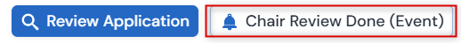 Screenshot of chair review done button