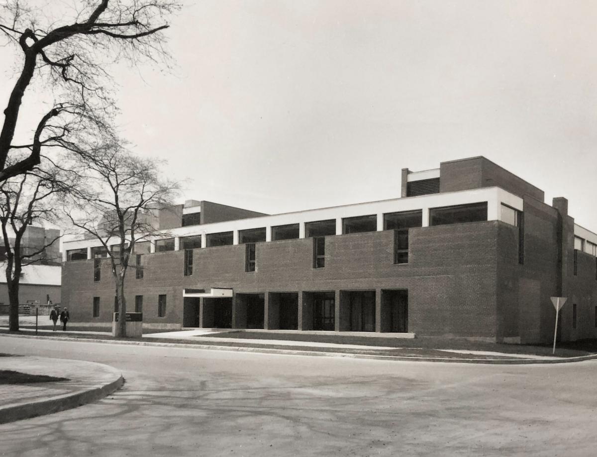 Landscape Architecture building.  Photo taken in 1964.