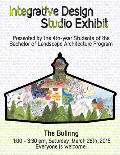 Integrative Design Studio Exhibit 2015 poster