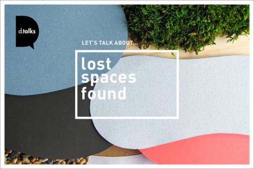 "Lost Spaces Found" Competition Image with abstract shapes