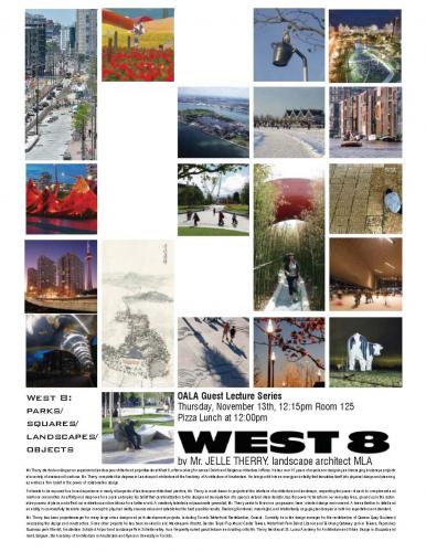 West 8 Lecture Poster