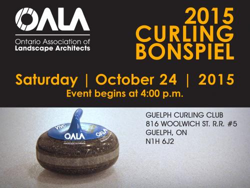 OALA 2015 Curling Bonspiel Poster