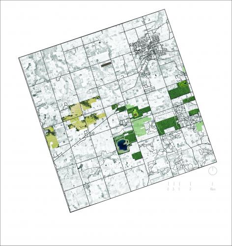 Ariel Map of Lafarge Aggregate Sites