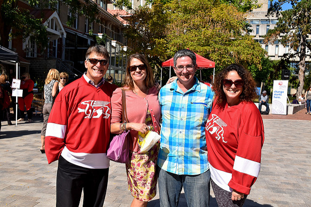 United Way supporters and campus co-chairs