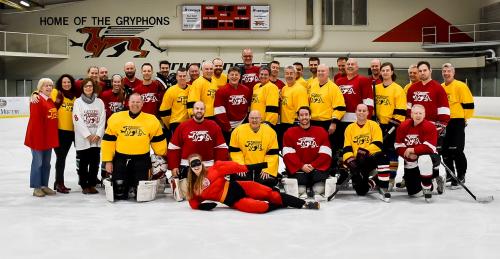 Team picture from United Way Hockey
