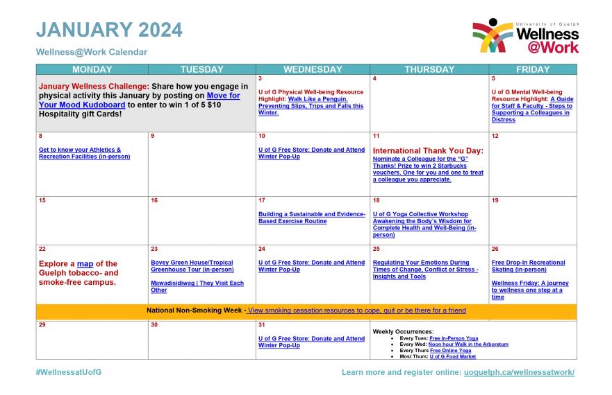 January 2024 calendar