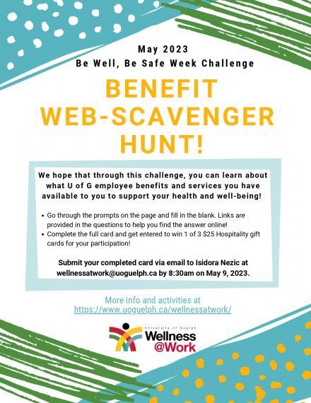 Employee Web Scavenger hunt instructions 