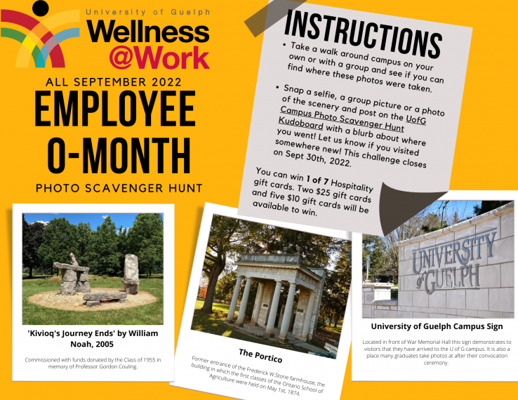 Employee Orientation Month Photo Scavenger Hunt Challenge Instruction Page 
