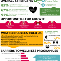 Infographic of Key Findings of Wellness@Work Survey 